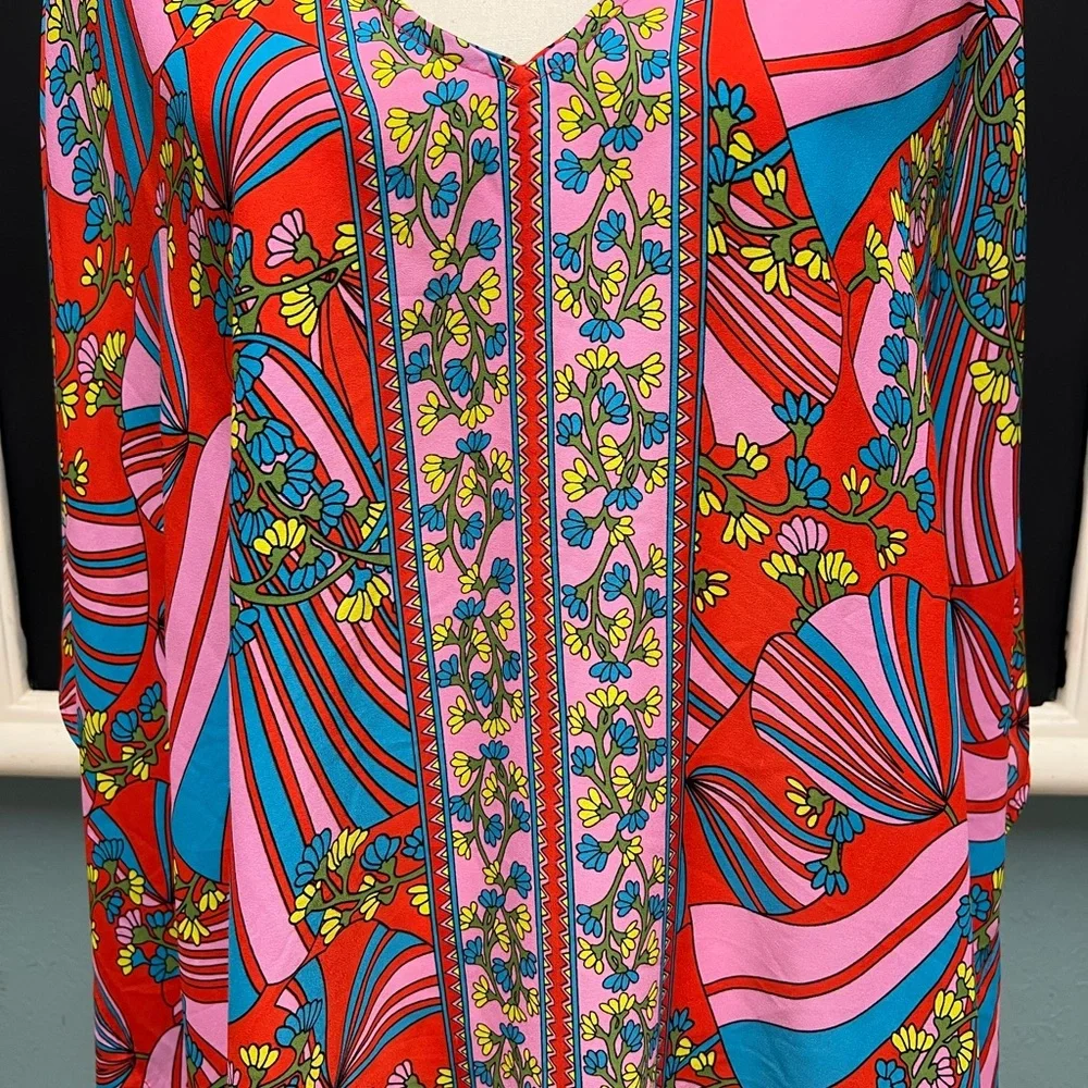 Show me your MUMU boho Floral Tunic Top - Picture 3 of 6